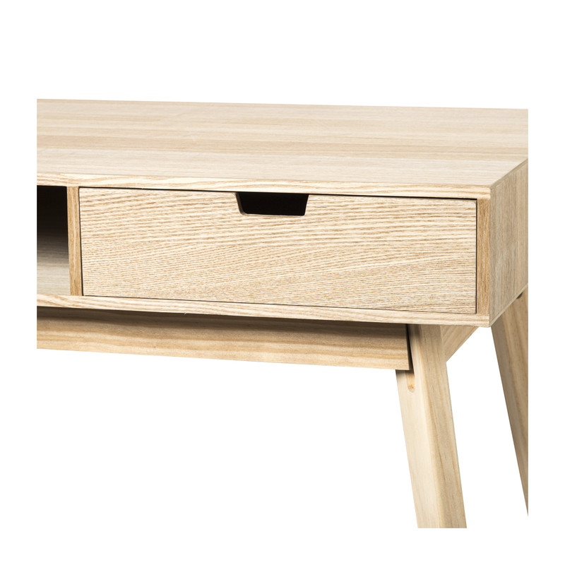 Bureau Olivia - naturel - 120x60x78 cm 