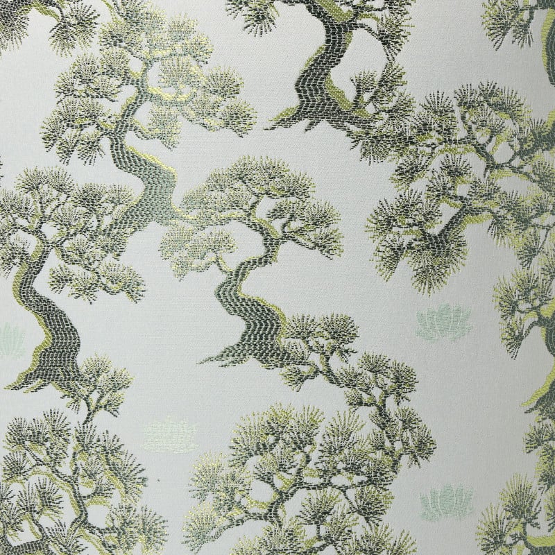 Poef bonsai - groen - ø35x39 cm