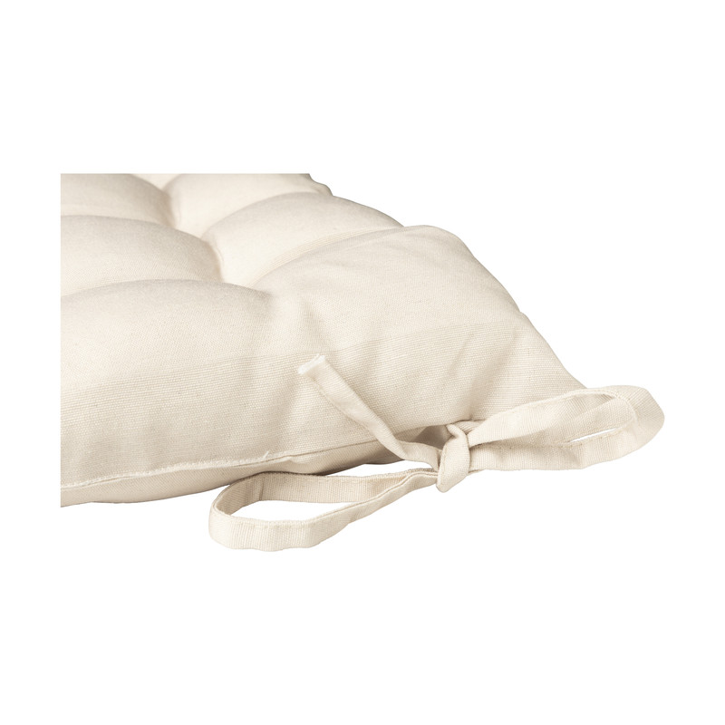 Zitkussen - beige - 40x40 cm