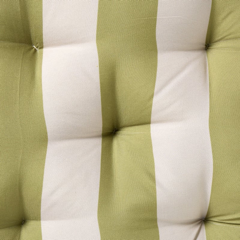 Matraskussen - groen/beige - 8x40x40 cm