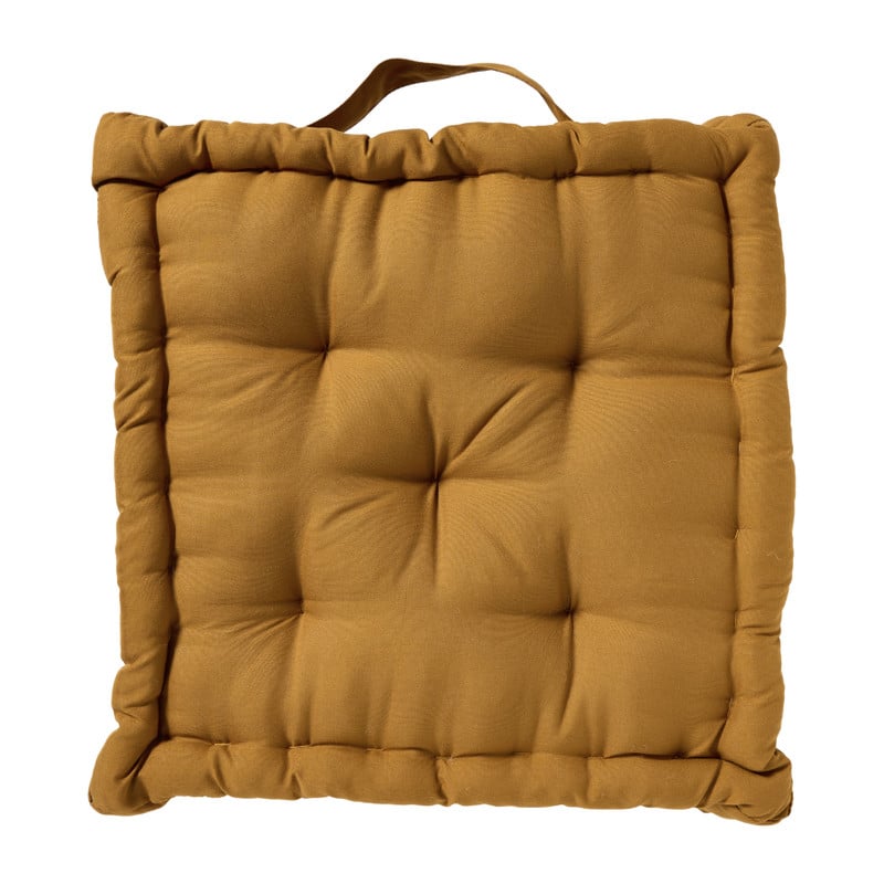 Matraskussen - geel - 8x40x40 cm