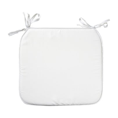 Tuinstoel kussen - beige - 38x41 cm