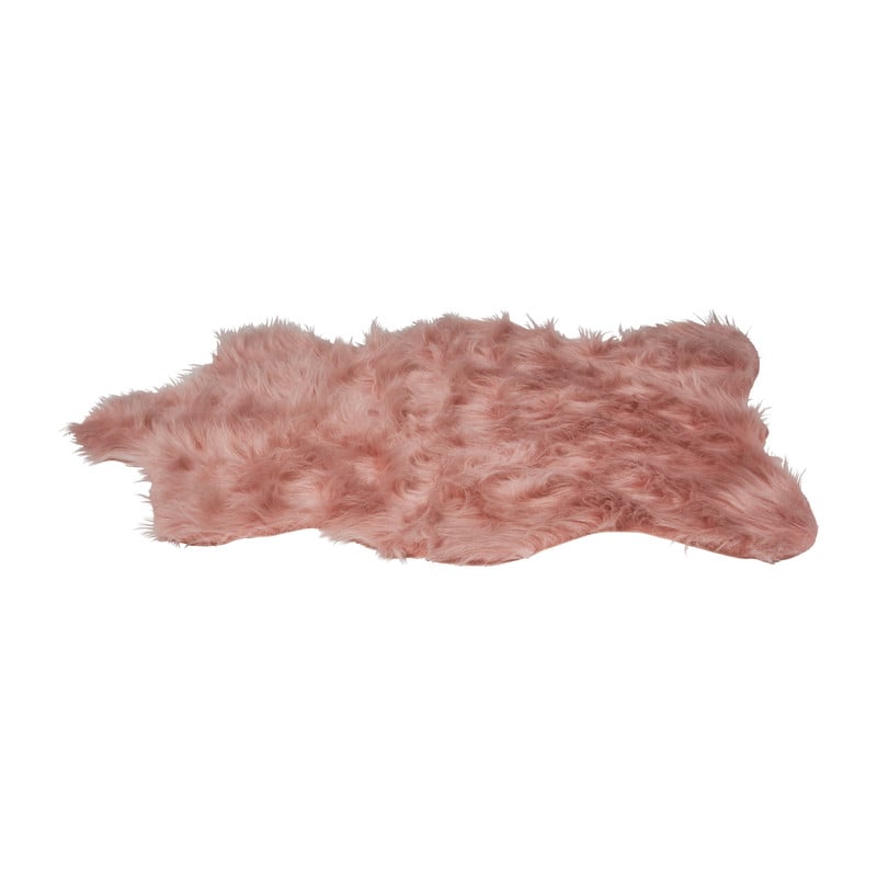 Bontkleedje - roze - 60x90 cm