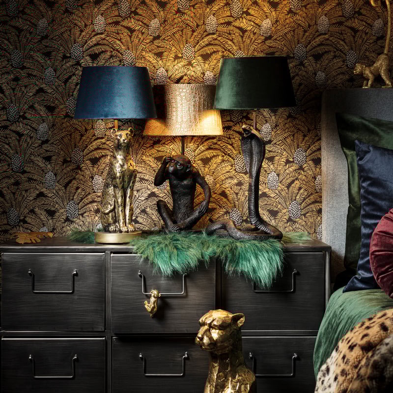 Bontkleedje - groen - 60x90 cm