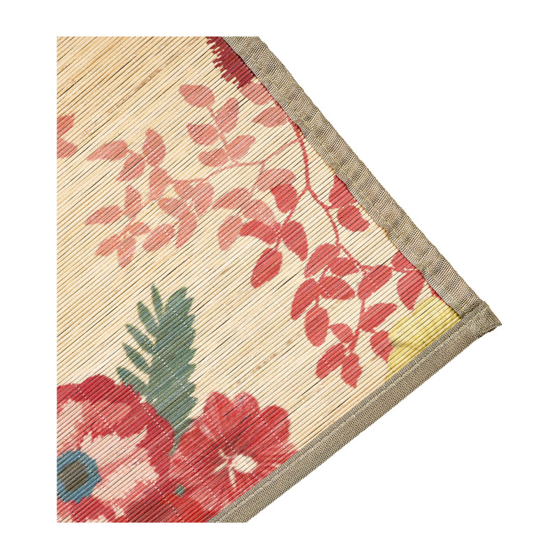 Mat bamboe vogels - 90x120 cm 