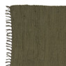 Vloerkleed chindi - groen - 60x90 cm