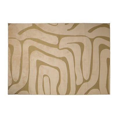 Vloerkleed Sherpa - beige/bruin - 160x230 cm