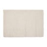 Vloerkleed fake fur - wit - 60x90 cm