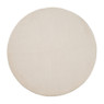 Vloerkleed fake fur - wit - ø120 cm