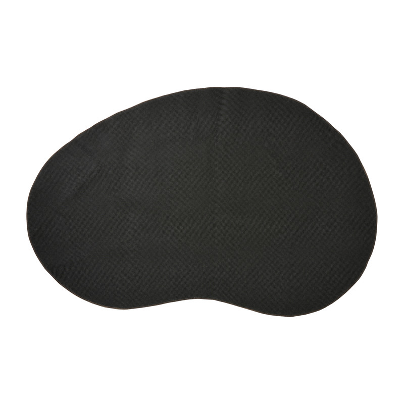 Vloerkleed organisch middel - bruin - 120x185 cm