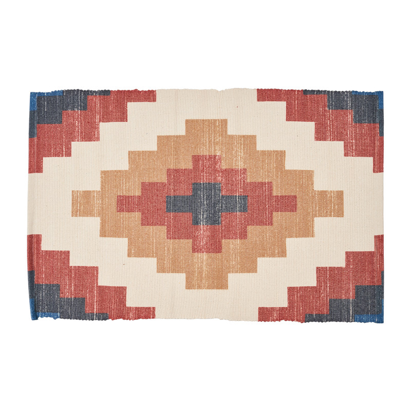 Vloerkleed blokjes - 60x90 cm