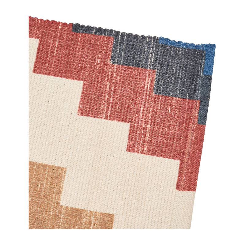 Vloerkleed blokjes - 60x90 cm