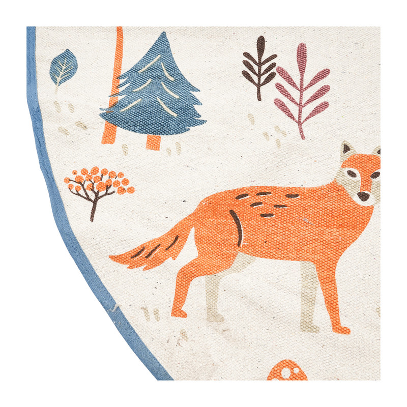 Vloerkleed dieren - ø150 cm