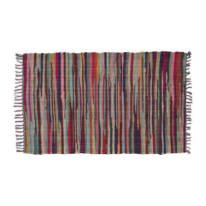 Vloerkleed kleurrijk - 80x120 cm