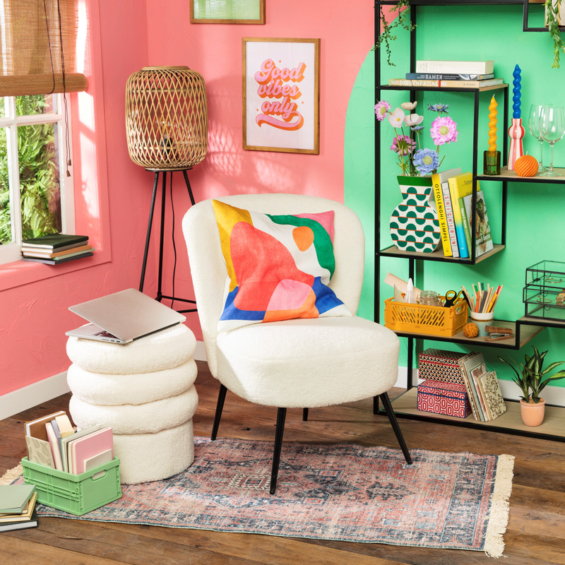 Vloerkleed perzisch - rood - 70x140 cm