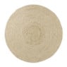 Vloerkleed riet - naturel - ø120 cm