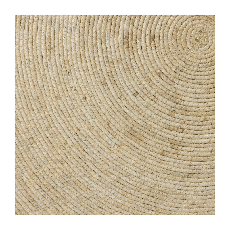 Vloerkleed riet - naturel - ø150 cm