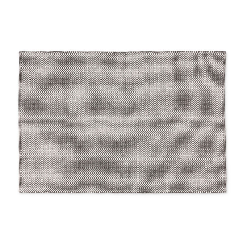 Vloerkleed grijs/wit - 120x180 cm