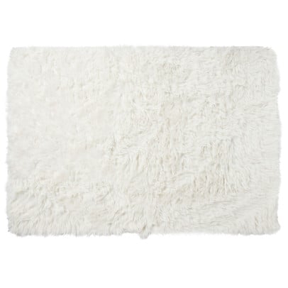 Vloerkleed fluffy - wit - 150x230 cm