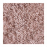 Tapijt hoogpolig - roze - 60x90 cm