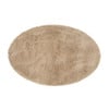 Vloerkleed fluffy ovaal - bruin - 120x180 cm