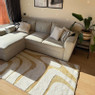 Vloerkleed sherpa - beige - 120x180 cm