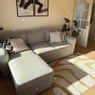 Vloerkleed sherpa - beige - 120x180 cm