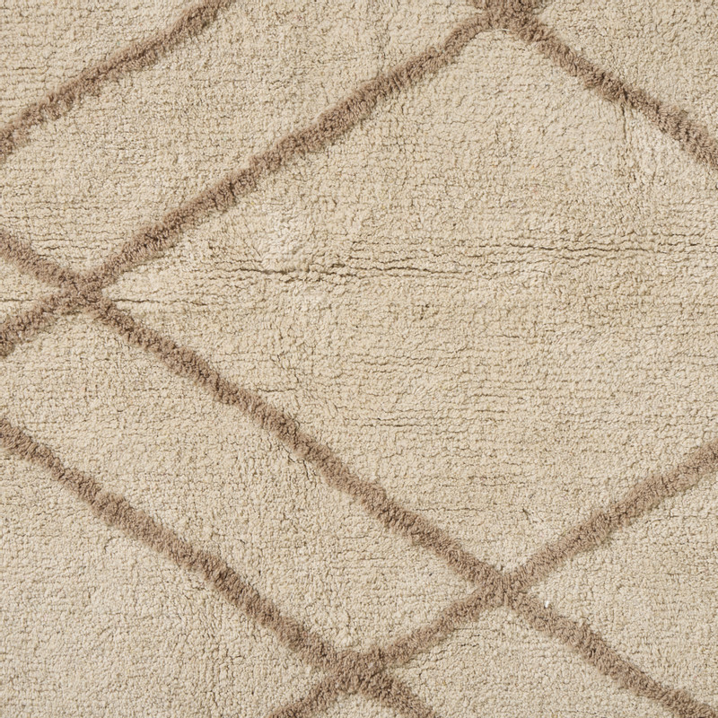 Vloerkleed berber - beige - 120x180 cm