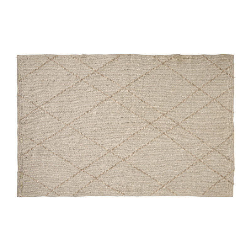 Vloerkleed berber - beige - 120x180 cm