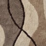 Vloerkleed berber wave - bruin/beige - 120x180 cm