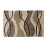 Vloerkleed berber wave - bruin/beige - 160x230 cm