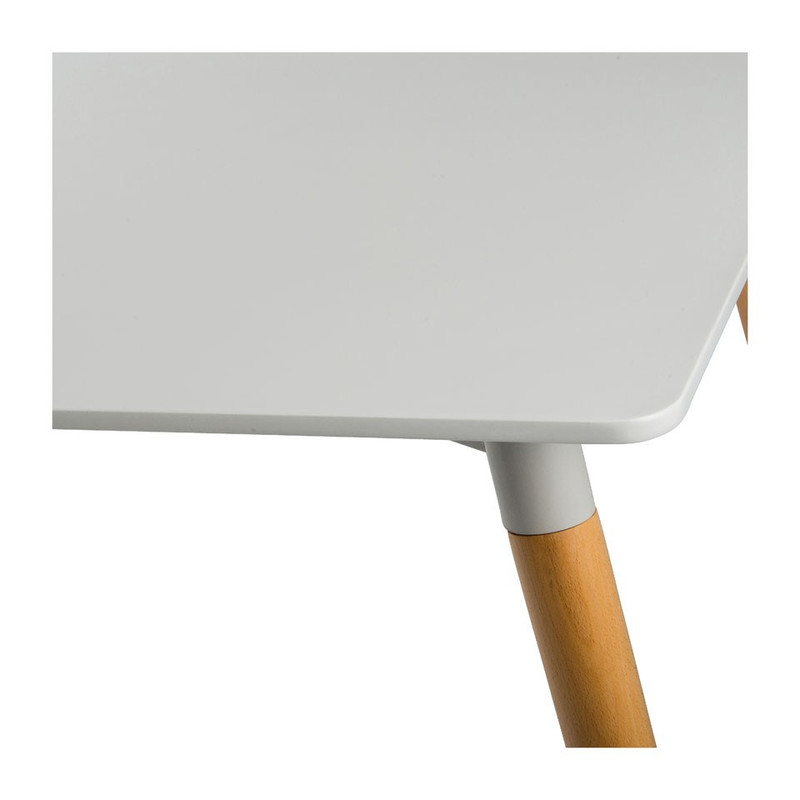 Eetkamertafel Sven - wit - 80x120x75 cm