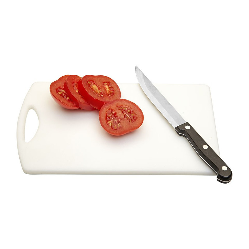 Snijplank basic wit klein