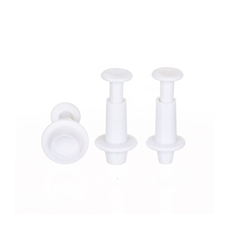 Uitsteekvormpjes rond set van 3