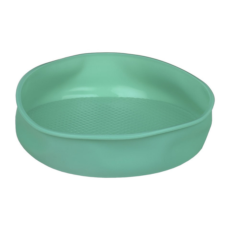 Bakvorm siliconen rond turquoise