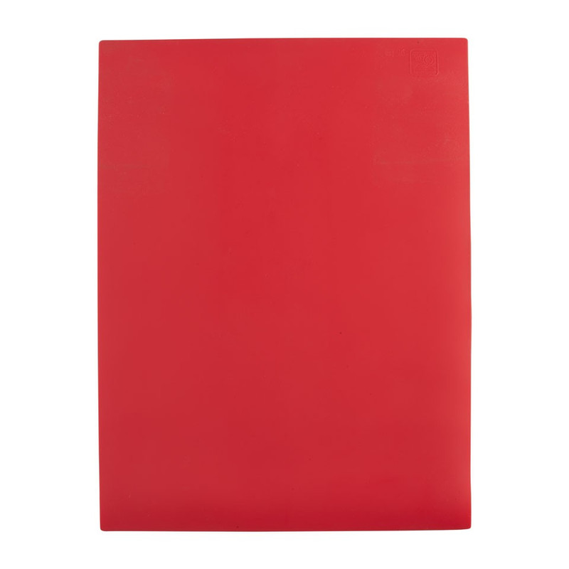 Bakmat siliconen rood 39.5x30 cm