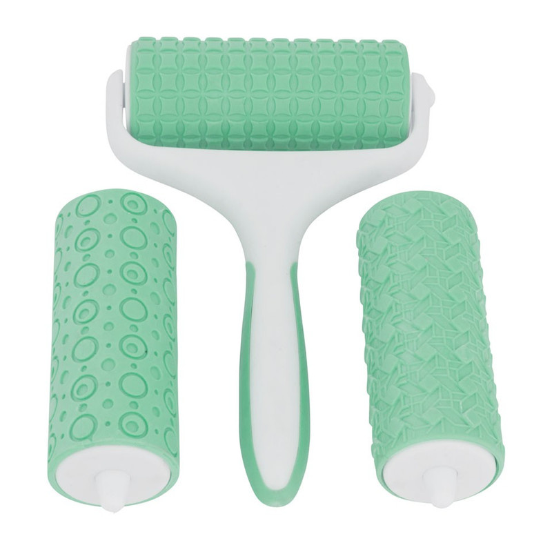 Decoratieset rolfondant - groen