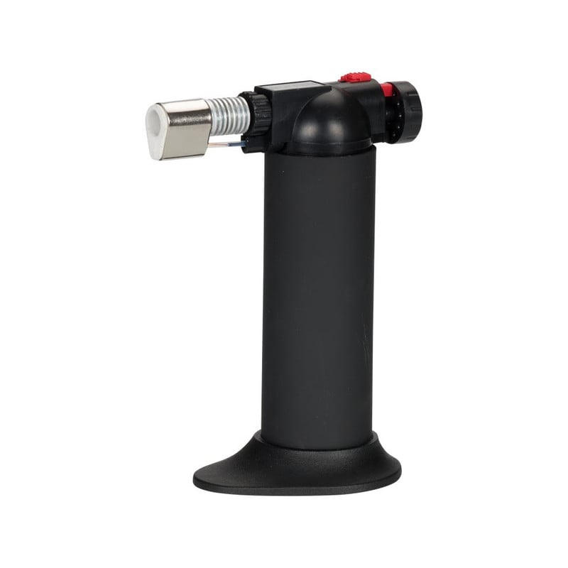 Crème brûlée brander zwart