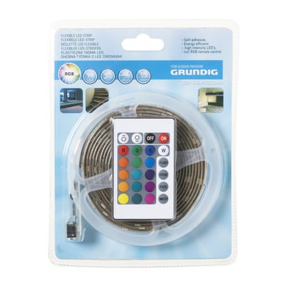 Flexibele LED strip met afstandsbediening - 3 meter