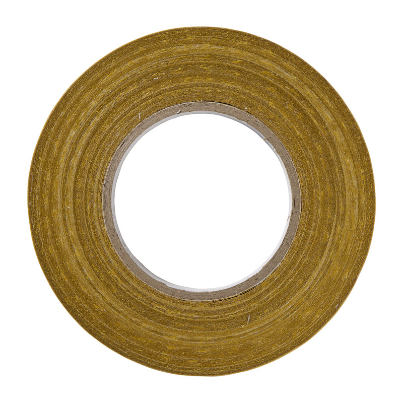 Dubbelzijdige tape - bruin - 30 meter
