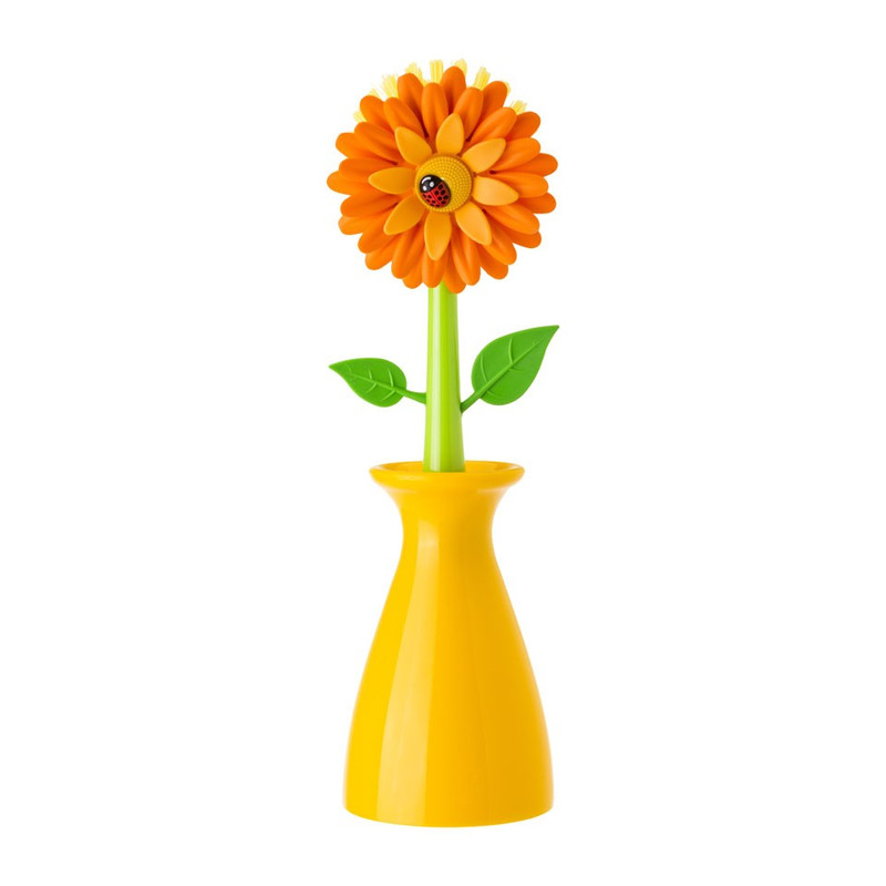 Vigar afwasborstel flower power