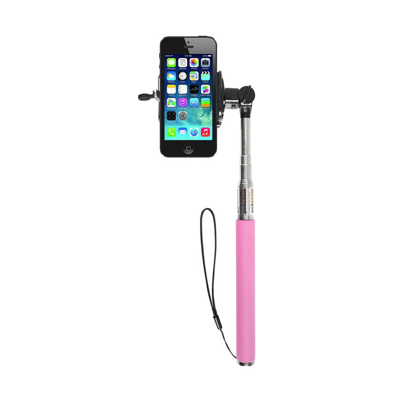 Selfie-stok roze
