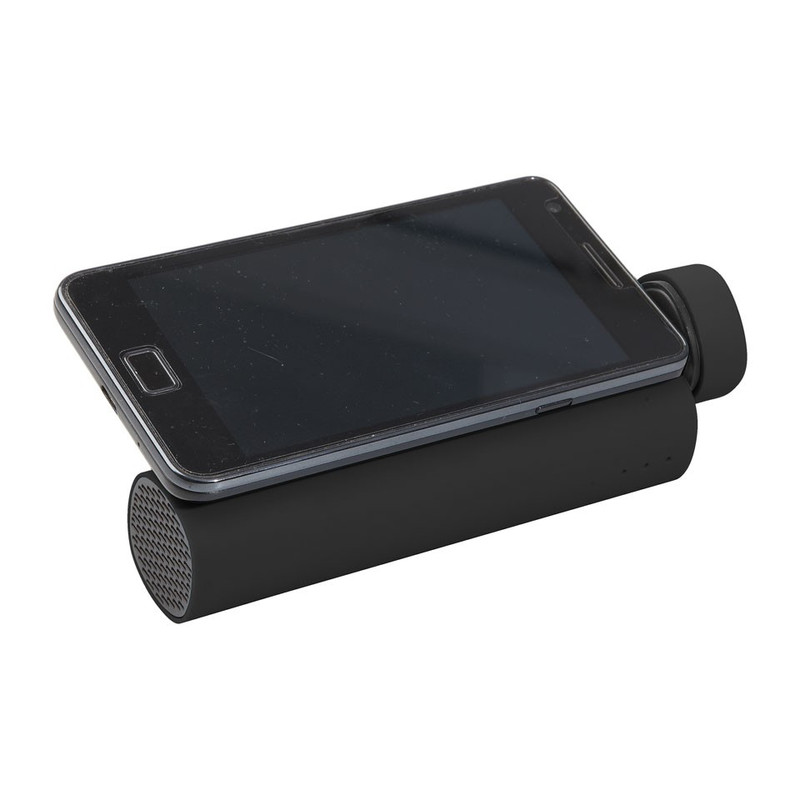 Mobiele oplader en speaker 3 in 1 Zwart