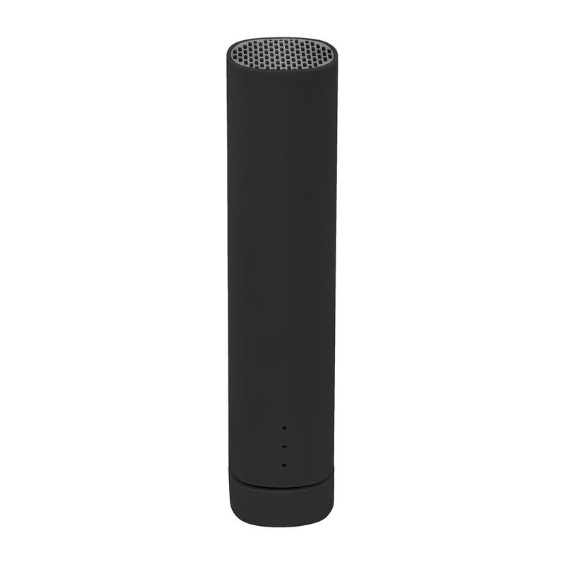 Mobiele oplader en speaker 3 in 1 Zwart