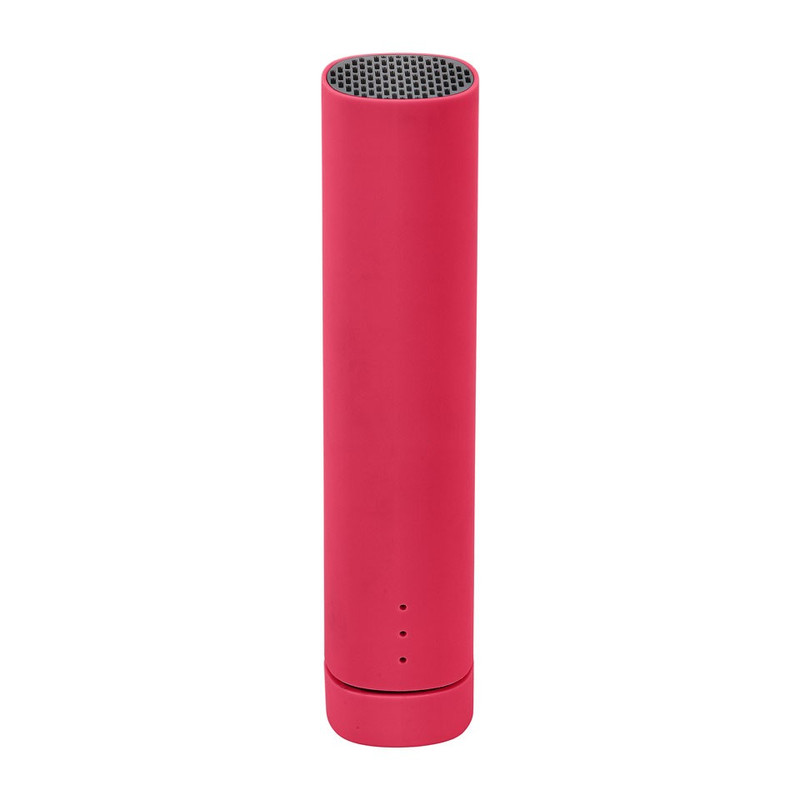 Mobiele oplader en speaker 3 in 1 Roze