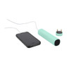 Mobiele oplader en speaker 3 in 1 Mintgroen