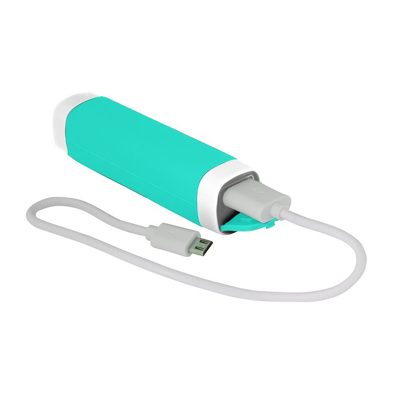 Mobiele oplader 2600 mAh groen
