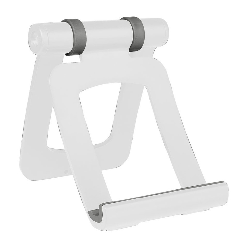 Tabletstandaard krom wit 