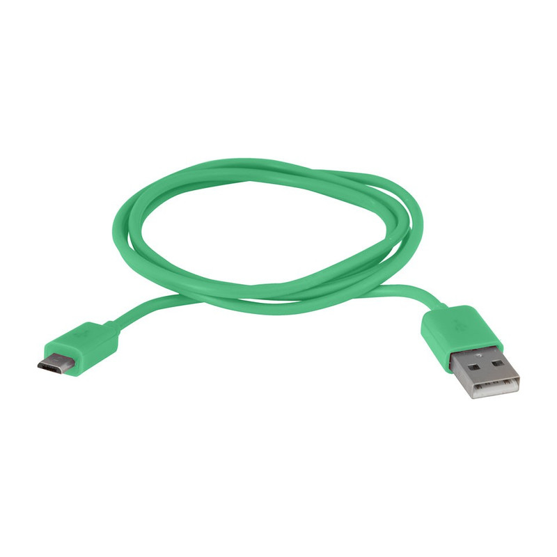 fabriek Isaac Beyond Micro-USB data kabeltje turquoise | Xenos