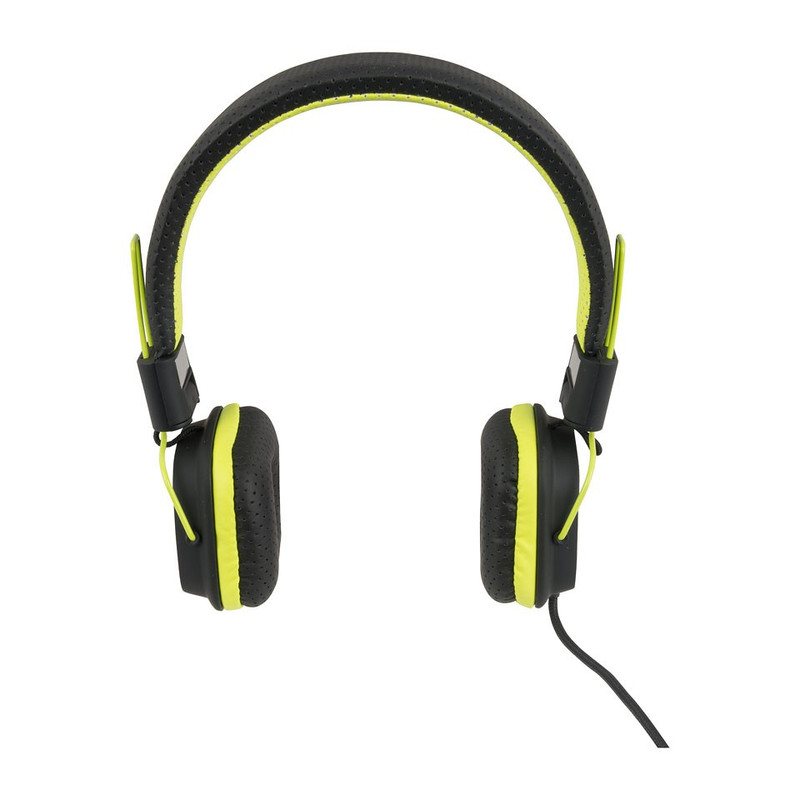 Koptelefoon duo tone geel 